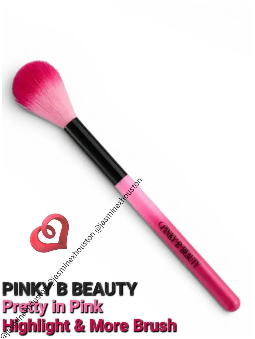 🎉3•$13/4•$16🎉 PINKY B BEAUTY Pretty in Pink Highlight & More Single Brush